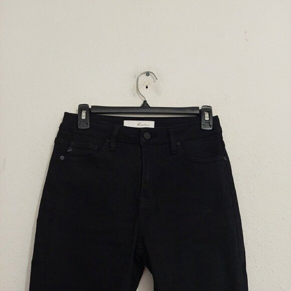 KanCan Womens Naya High Rise Super Skinny Jeans Sz 5/26 Black Distressed Stretch - Picture 3 of 11